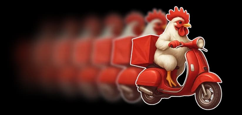 Fresh chicken, delivered fast